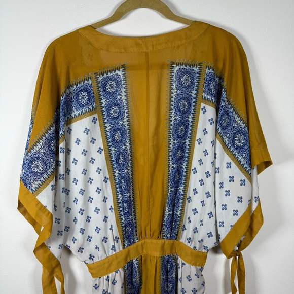 Free People Santa Cruz Kimono Short Mesh Dress Size XS - Picture 10 of 13